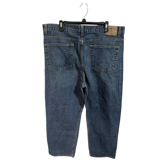 Signature Levi Strauss & Co Men's 42x32 Jeans Regular Wash Denim Mens Relaxed - Picture 4 of 5